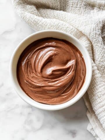 Blended Overnight Oats with Dark Chocolate and Coconut Yogurt Recipe