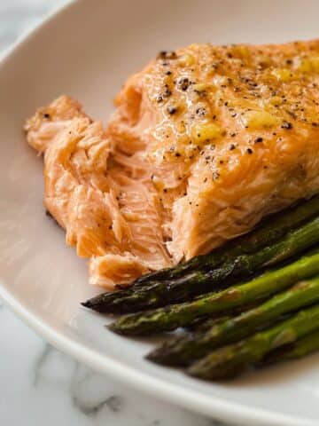 Easy Sheet Pan Salmon with Potatoes and Asparagus Recipe