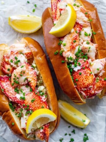 Warm Lemon Butter Lobster Roll Recipe