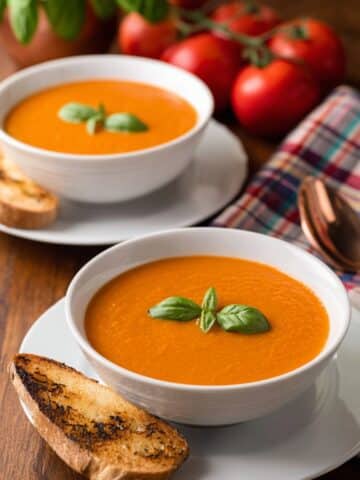 Creamy Roasted Tomato Soup Recipe