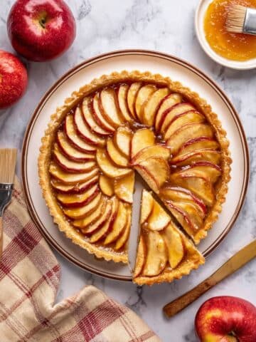 Apple Tart with Puff Pastry and Honeycrisp Apples Recipe