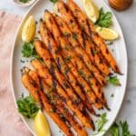Grilled Carrots with Honey and Garlic Recipe
