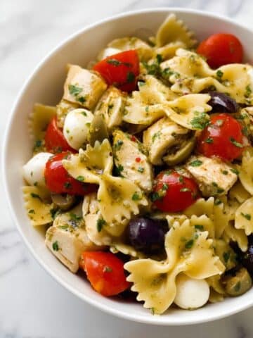 Chicken Pesto Pasta Salad Recipe
