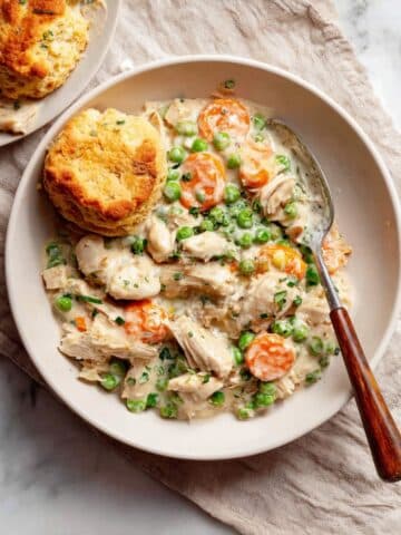 Crustless Chicken Pot Pie Recipe