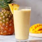 Creamy Mango Pineapple Smoothie with Optional Protein Boost Recipe
