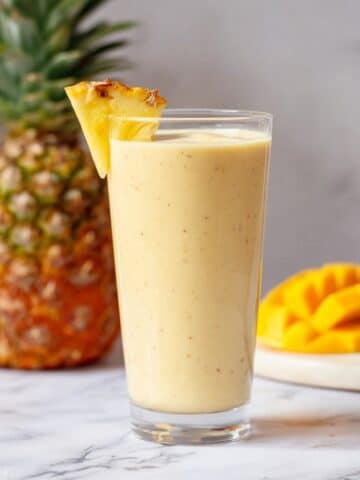 Creamy Mango Pineapple Smoothie with Optional Protein Boost Recipe