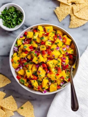 5 Minute Mango Salsa Recipe