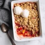 Easy Rhubarb Crisp Recipe