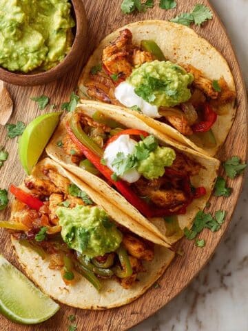 Air Fryer Chicken Fajitas Recipe
