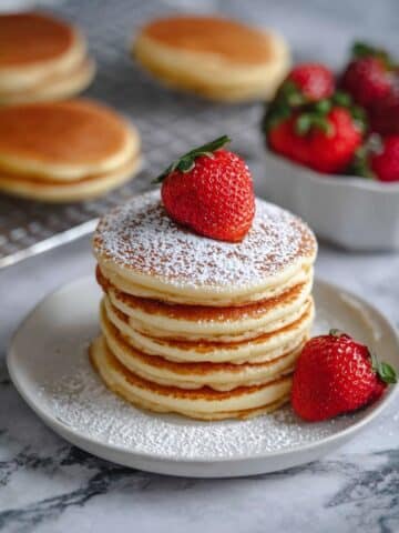 Lemon Cottage Cheese Pancakes Recipe