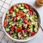 Tomato Cucumber Avocado Salad Recipe