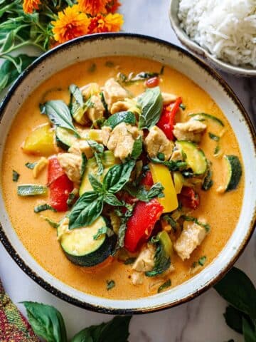 Vegetable Red Curry Recipe
