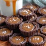 Keto Brownie Bites with Sugar-Free Caramel Sauce Recipe
