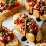 Classic Tomato Basil Bruschetta Recipe