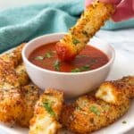 Air Fryer Mozzarella Sticks Recipe