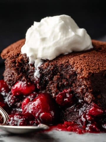 Cherry Chocolate Dutch Oven Cobbler Recipe