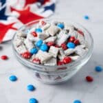 Red White and Blue Puppy Chow Recipe