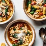 One Pot Turkey Tuscan Soup Recipe