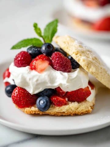 Mixed Berry Shortcakes Recipe