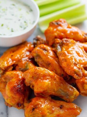 Frozen Chicken Wings in Air Fryer Recipe