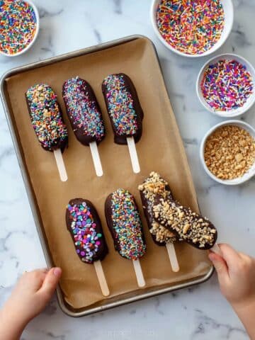 Frozen Chocolate-Covered Bananas Recipe