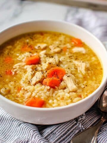 Easy Chicken and Rice Soup Recipe