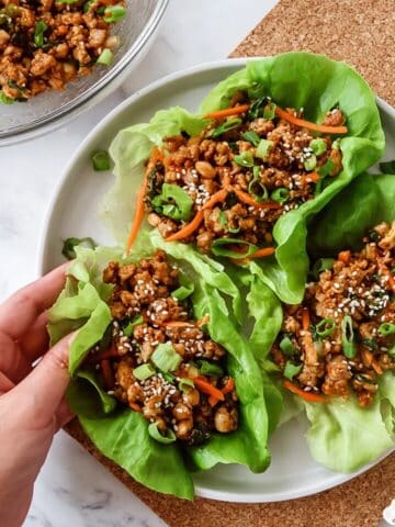 Thai Chicken Lettuce Wraps Recipe