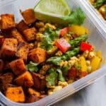 Southwestern Tofu Scramble and Breakfast Sweet Potatoes Recipe