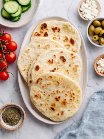 Yogurt Flatbread Recipe
