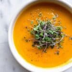 Paleo Roasted Butternut Squash Soup Recipe