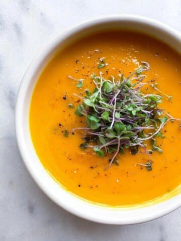 Paleo Roasted Butternut Squash Soup Recipe