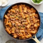 Ground Beef Pasta with Creamy Tomato Sauce Recipe