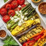 Grilled Vegetable Medley with Lemon-Za’atar Dressing Recipe