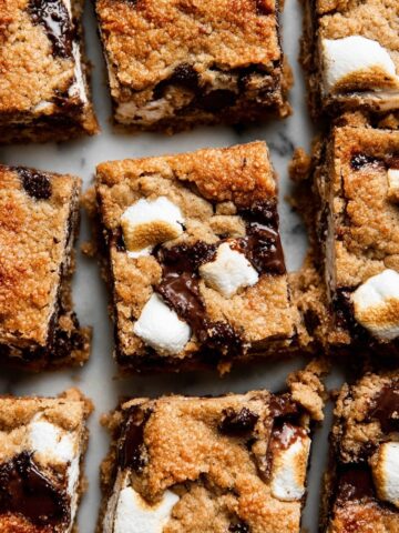 S'mores Cookie Bars Recipe