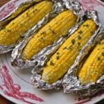 Baked Corn on the Cob With Herb Butter Recipe