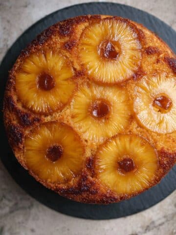 Camp Pineapple Upside-Down Cake Recipe