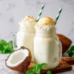 Creamy Coconut Milkshake Recipe