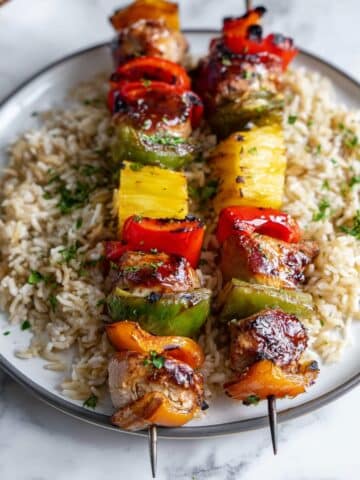 Pineapple Chicken Kabobs Recipe