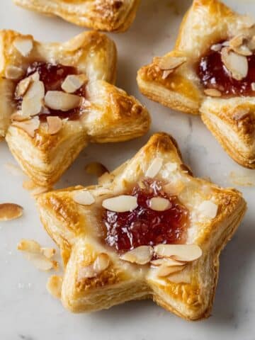 Jam Puff Pastry Tarts Recipe