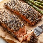 Sheet Pan Everything Salmon and Asparagus Recipe