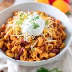 Slow Cooker Chili Mac Recipe