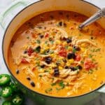 Creamy Chicken Enchilada Soup Recipe