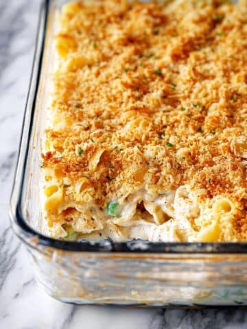 Creamy Tuna Noodle Casserole with Ritz Cracker Topping Recipe