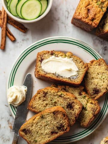 Cinnamon Swirl Zucchini Bread Recipe