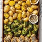 Sheet Pan Everything Bagel Chicken and Veggies Recipe