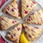 Raspberry Lemon Scones Recipe