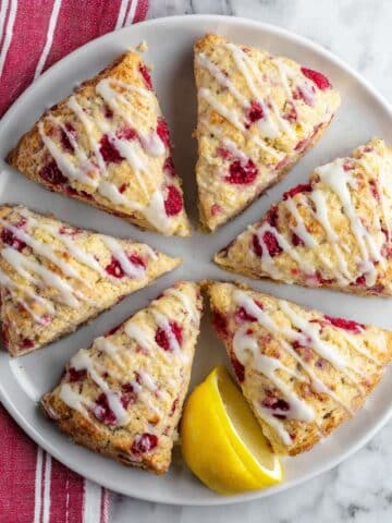 Raspberry Lemon Scones Recipe