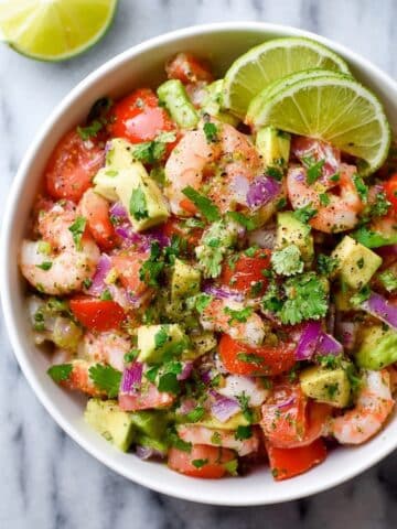 Zesty Lime Shrimp and Avocado Salad Recipe