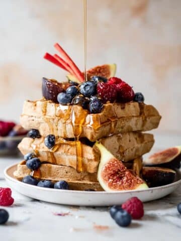 Freezer-Friendly Whole Grain Waffles Recipe
