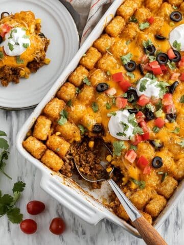 Mexican Tater Tot Casserole Recipe